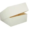 Boîte pâtissière blanche - 29 x H 5 cm - (x50)