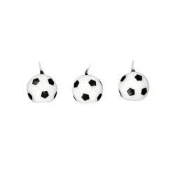 Bougies Ballons de Football (x6) Gatodéco
