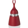 Boule à Thé avec Support Rouge Ø 4 cm x H 12,5 cm AdHoc