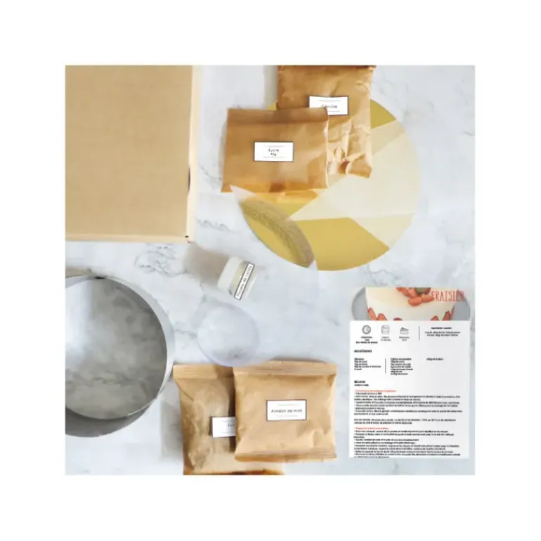 Box Tout Pour Mon Fraisier Scrapcooking
