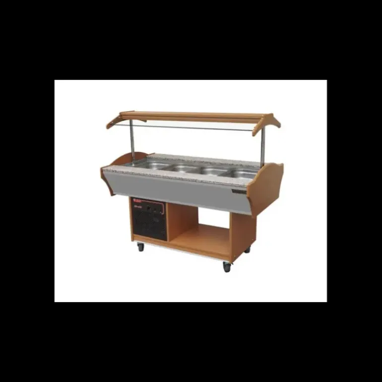 Buffet Réfrigéré Central 0 à 10°C 1515 x 875 x 1415 mm Izmak