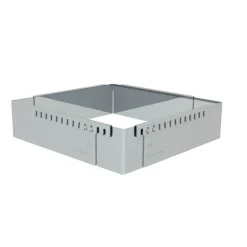 Cadre Pâtisserie Rectangulaire Inox 21.5x11.5 cm De Buyer