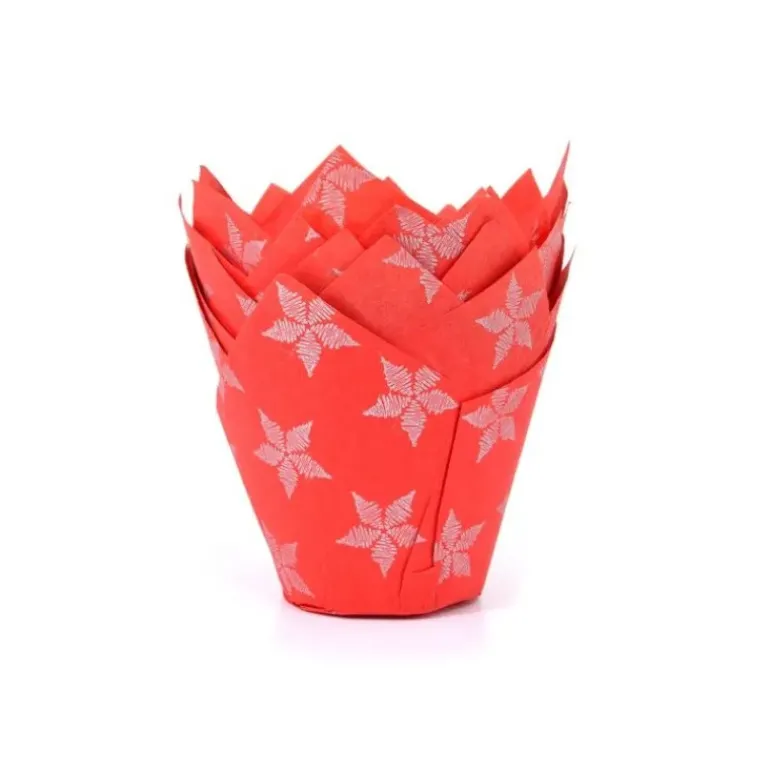 Caissette Cupcake Étoiles (x36) House of Marie