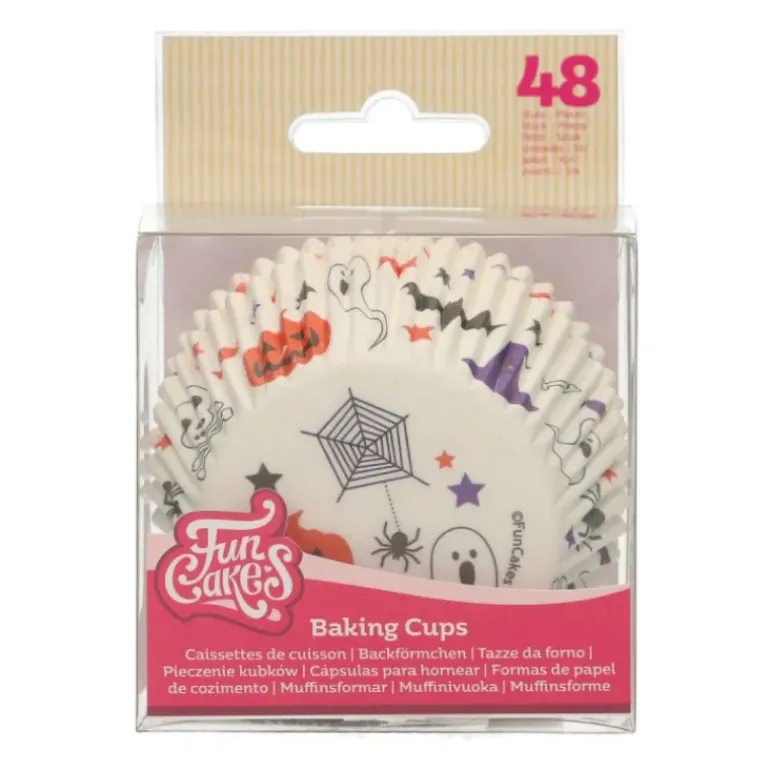 Caissettes Cupcakes Halloween (x48) FunCakes