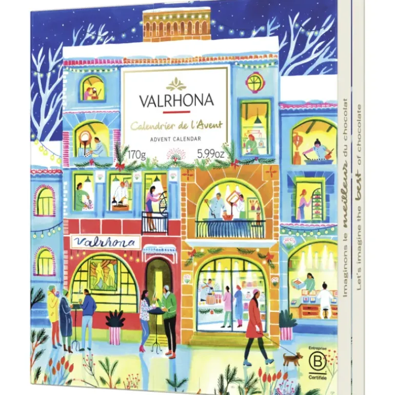 Calendrier de l'Avent 170 g Valrhona