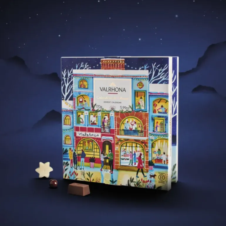 Calendrier de l'Avent 170 g Valrhona