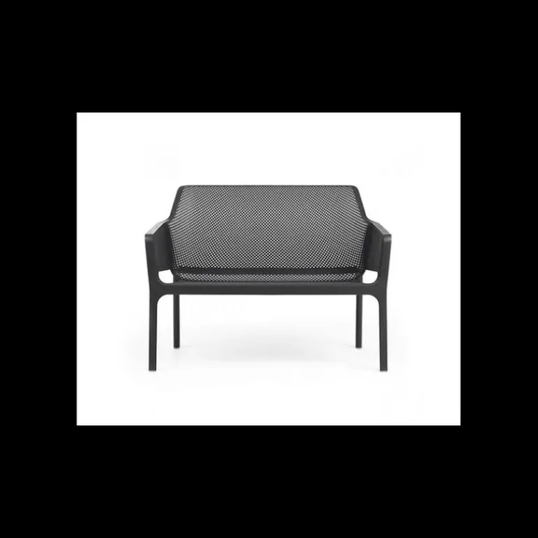 Canapé en Résine Anthracite Net Bench Nardi