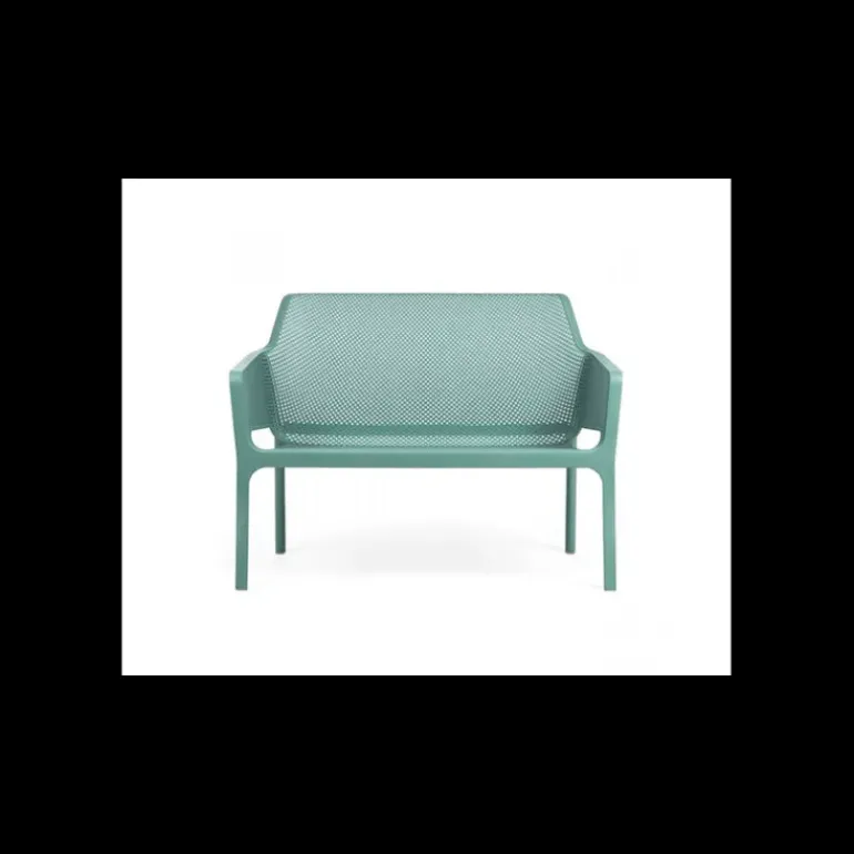 Canapé en Résine Vert d'Eau Net Bench Nardi