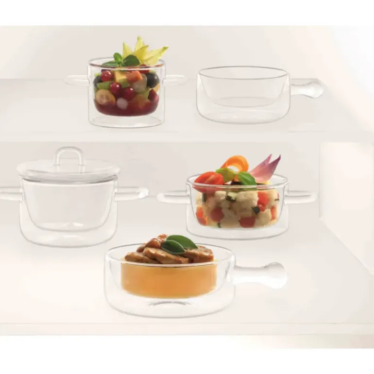 Casserole en Verre Double Paroi 25 cl (x2) Luigi Bormioli THERMIC GLASS
