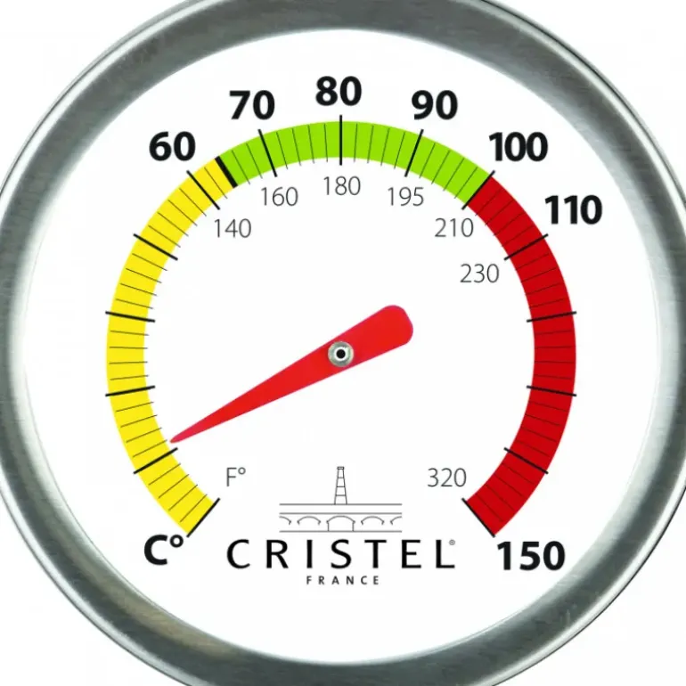 Casserole et Cuit Vapeur Inox Ø 20 cm Anses Hêtre Biome Cristel