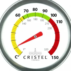 Casserole et Cuit Vapeur Inox Ø 24 cm Anses Mutine Framboise Biome Cristel
