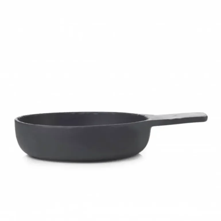 Cassolette avec Manche Ardoise 13 cm Basalt Revol