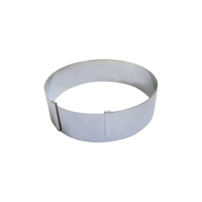 Cercle à Pâtisserie Extensible Ø18 à 36 cm Inox De Buyer