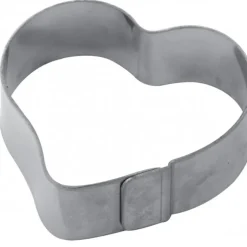 Cercle à Tarte Inox Coeur 6,5 x 6 cm x H 2 cm Pavoni