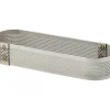 Cercle à Tarte Oblong Inox Perforé 24x8 cm H.2 cm