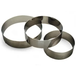 Cercle à Vacherin Inox 12 cm x H 6 cm Gobel