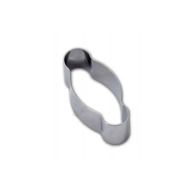 Cercle Inox Coquille de Noël 26 x 9,5 cm x H 4,5 cm Gobel