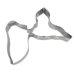 Cercle Inox Pays Guadeloupe 15 x 10 cm x H 3 cm Gobel