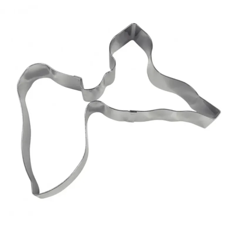 Cercle Inox Pays Guadeloupe 36 x 23 cm x H 4,5 cm Gobel