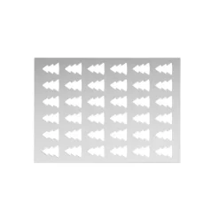 Chablon Silicone Sapin 3,5 x 2,5 x H 0,2 cm (x36) Silikomart