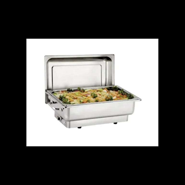 Chafing Dish Électrique pour Bac GN1/1 avec Thermostat et Couvercle Zodiac