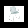 Chaise en Acier avec Assise Résine Bleu Ether Ramatuelle 73’ Grosfillex