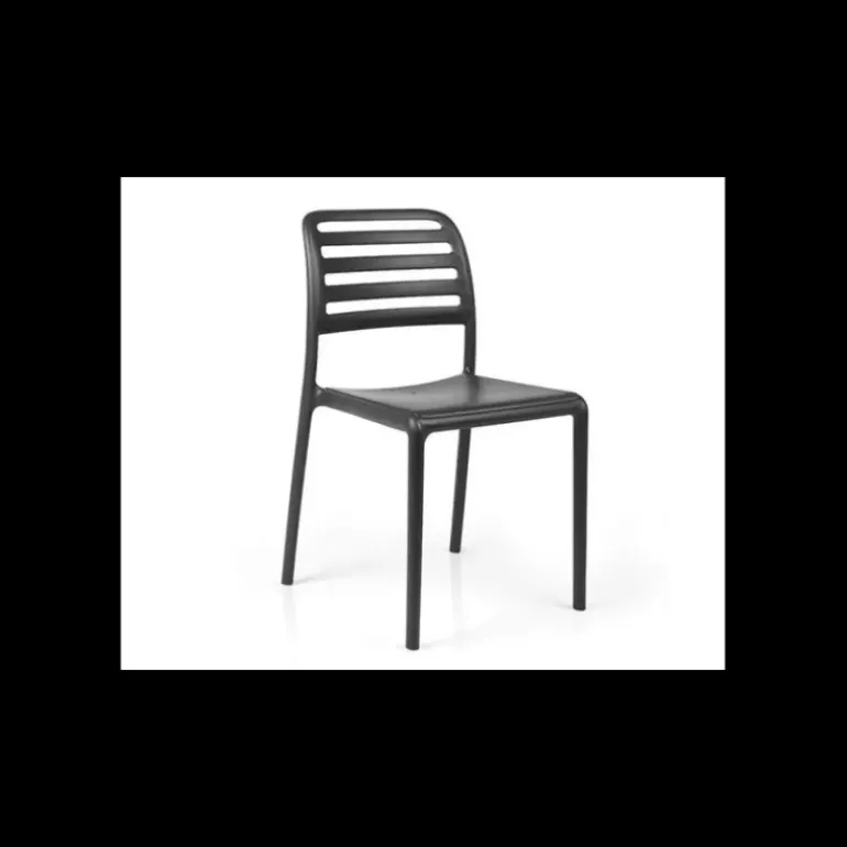 Chaise en Polypropylène Costa Bistrot Anthracite Nardi