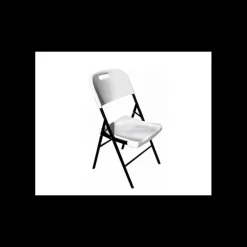 Chaise Pliante en Polyéthylène Blanc Congrès Lyrose