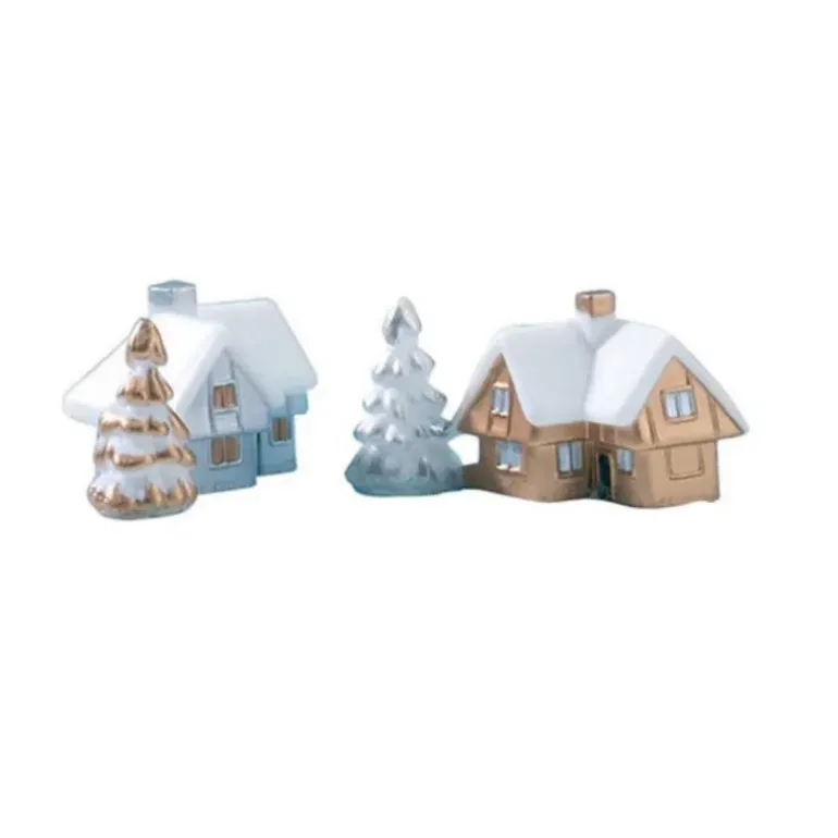 Chalet Or et Argent x72