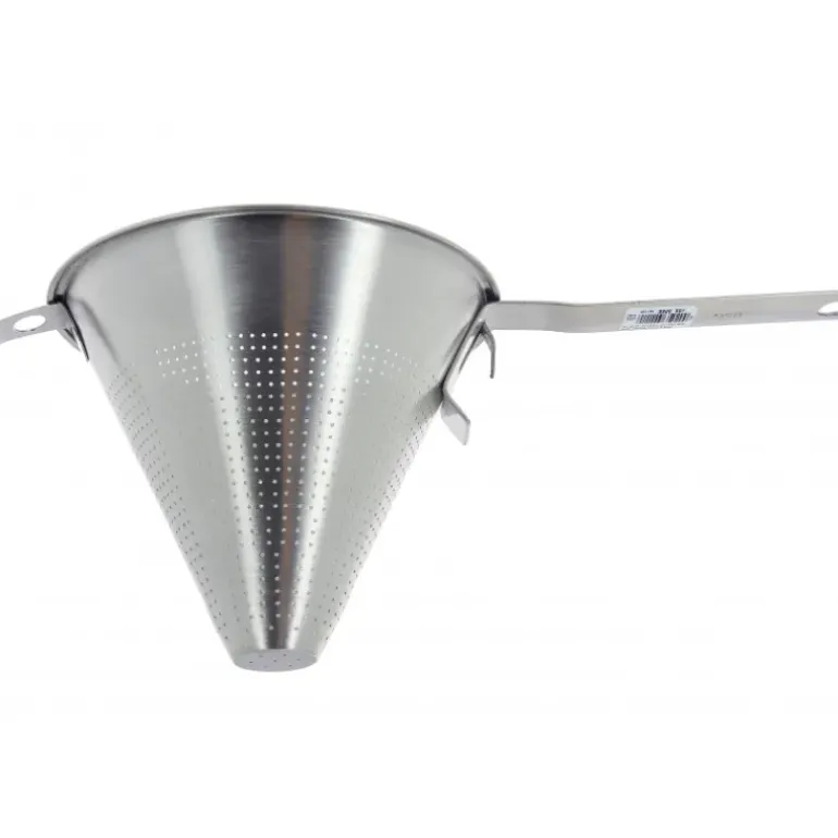 Chinois de Cuisine Inox Ø 27 cm x H 23 cm Perforation 1,5 mm De Buyer