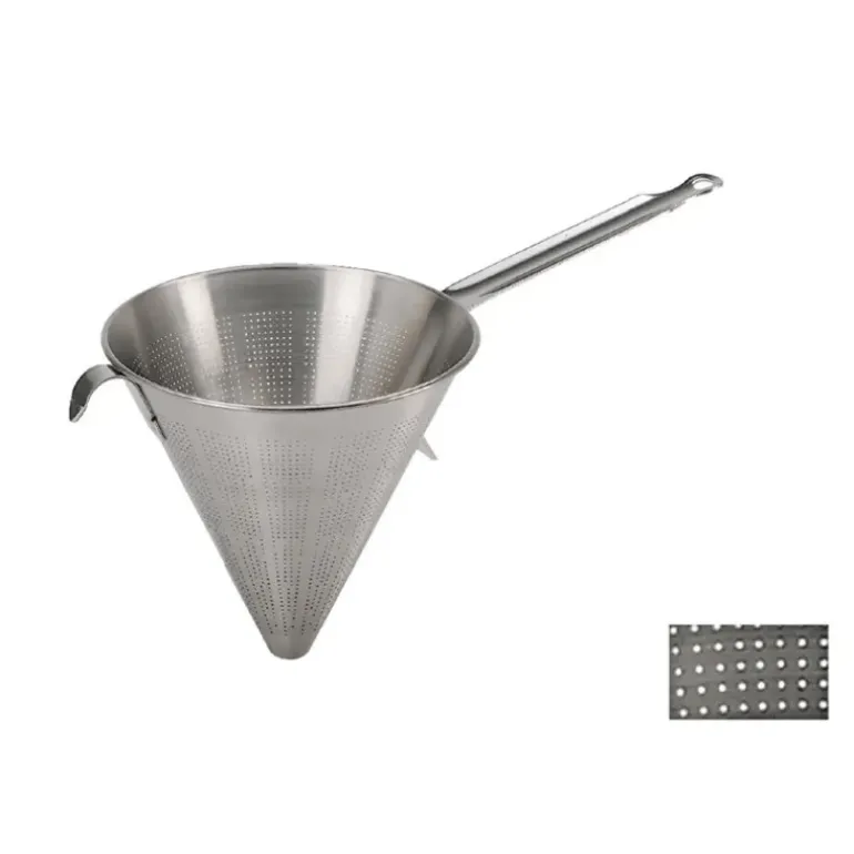 Chinois Micro-perforé 0,8 mm Ø 23 cm De Buyer