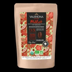 Chocolat de Couverture Noir Millot 74% Bio 250g Valrhona