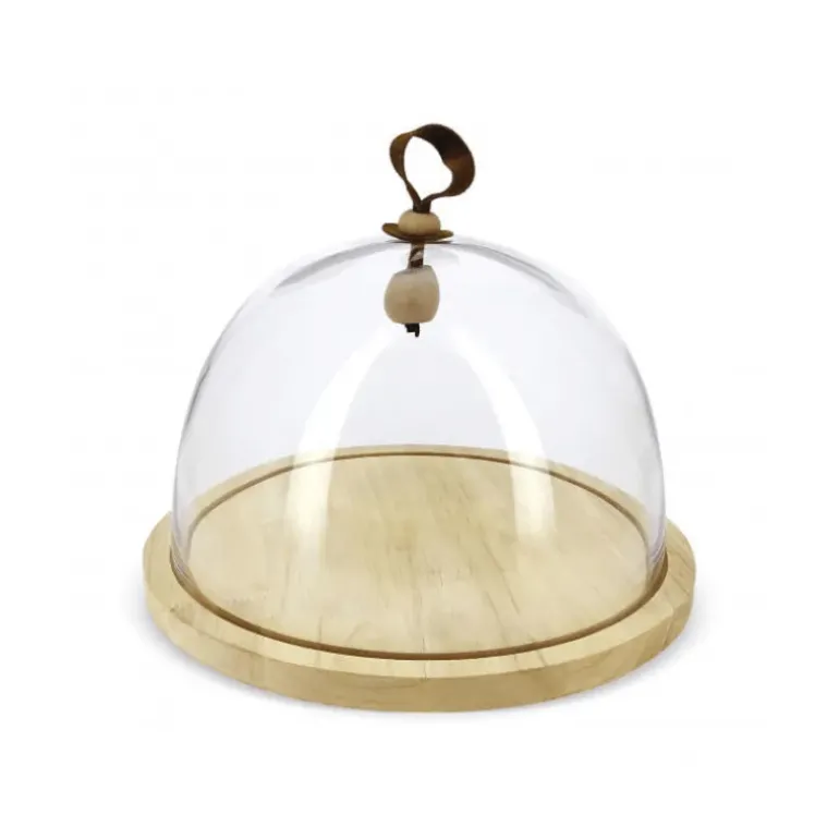 Cloche à Gâteau avec Socle en Chêne 30,5 cm Inspired by Revol