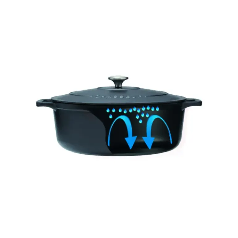 Cocotte à Riz en Fonte 16 cm Noir Mat Chasseur