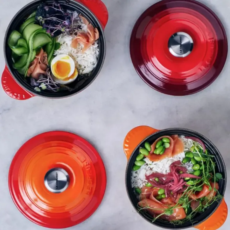 Cocotte en Fonte Every 18 cm Cerise Le Creuset