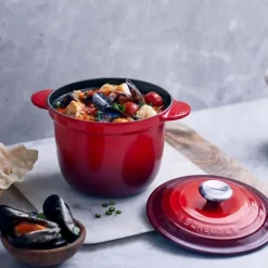 Cocotte en Fonte Every 18 cm Cerise Le Creuset