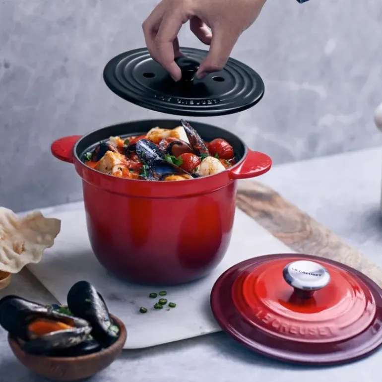 Cocotte en Fonte Every 18 cm Cerise Le Creuset