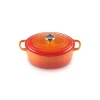 Cocotte en Fonte Ovale 27 cm Volcanique Le Creuset Signature