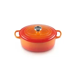 Cocotte en Fonte Ovale 27 cm Volcanique Le Creuset Signature