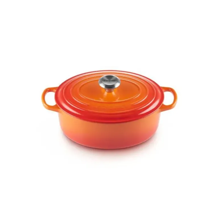 Cocotte en Fonte Ovale 27 cm Volcanique Le Creuset Signature