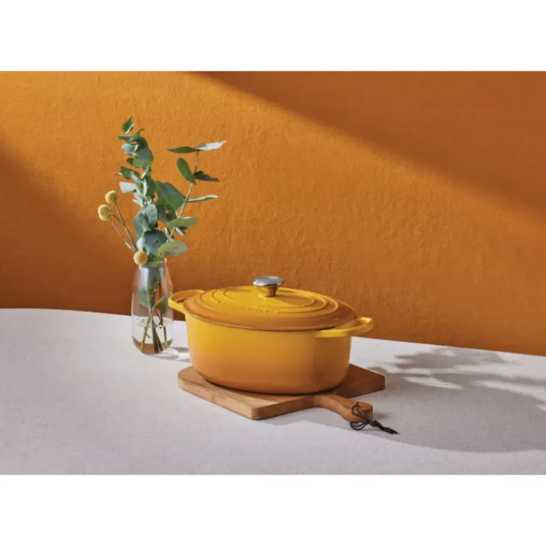 Cocotte en fonte Ovale 29 cm Nectar Le Creuset Signature