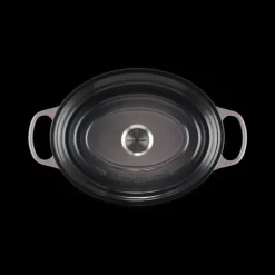 Cocotte en fonte Ovale 31 cm Flint Le Creuset Signature