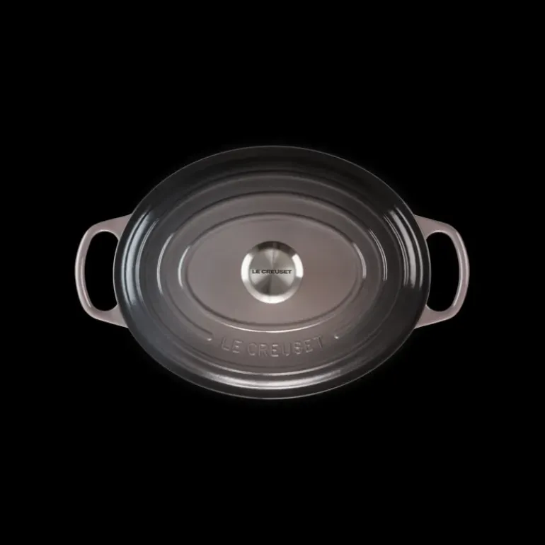 Cocotte en fonte Ovale 29 cm Flint Le Creuset Signature