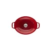 Cocotte en Fonte Ovale 25 cm Rubis Chasseur