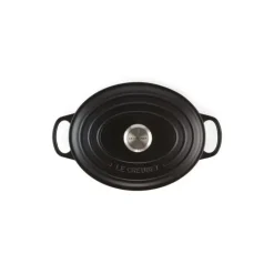 Cocotte en fonte Ovale 40 cm Noir mat Le Creuset Signature