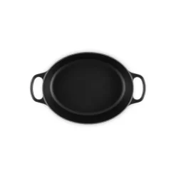 Cocotte en Fonte Ovale 31 cm Noir mat Le Creuset Signature
