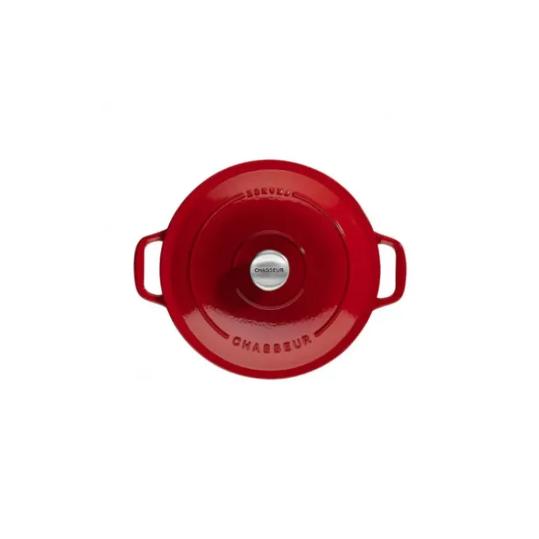 Cocotte en Fonte Ronde 32 cm Rubis Chasseur