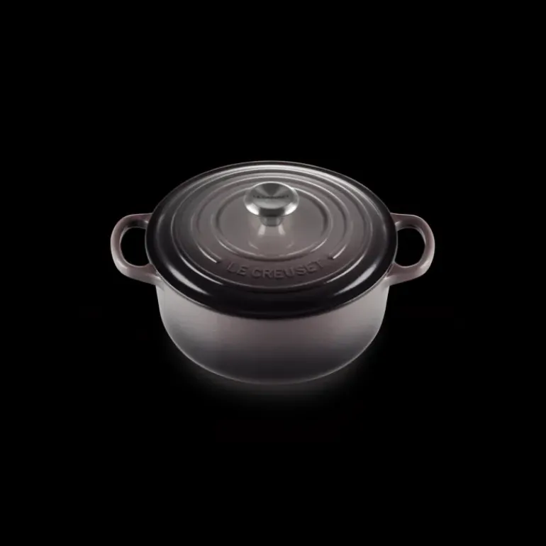 Cocotte en Fonte Ronde 20 cm Flint Le Creuset Signature