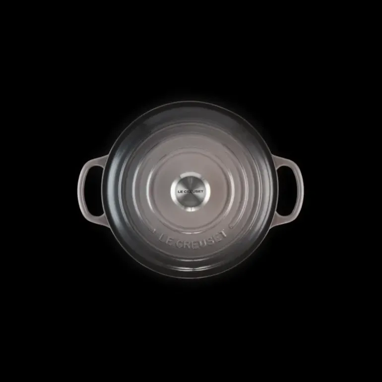 Cocotte en Fonte Ronde 20 cm Flint Le Creuset Signature