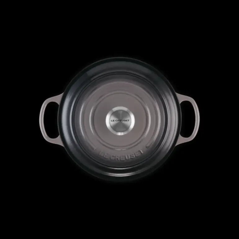 Cocotte en fonte Ronde 24 cm Flint Le Creuset Signature